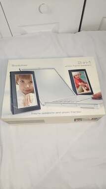 Brookstone 2-in-1 Photo Frame Speakers Set of 2 for 4x6 Photos